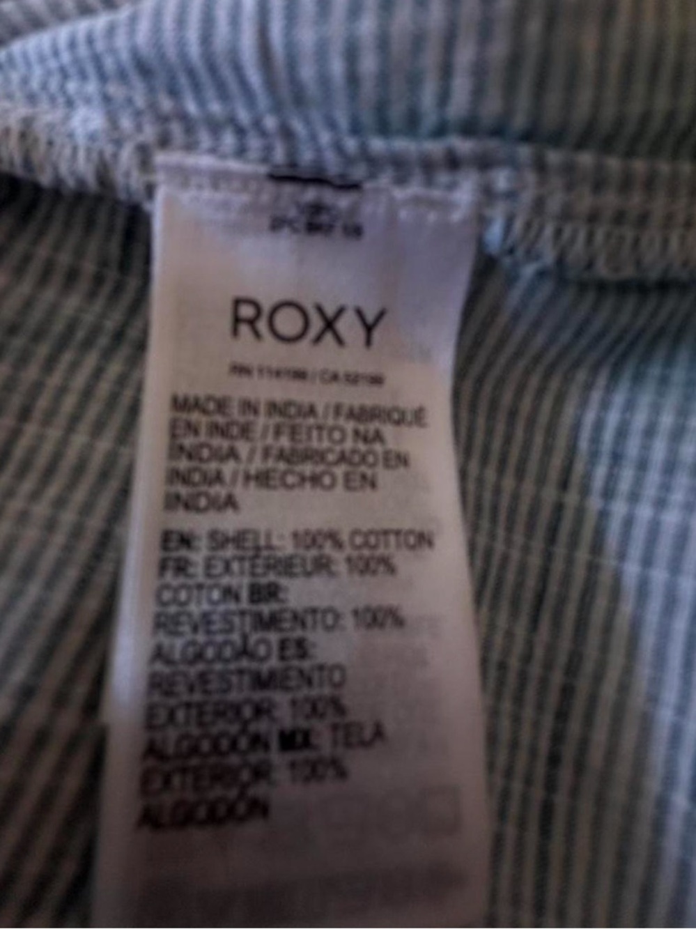 Roxy Blue Tie-Dye Midi Dress - Picture 6 of 8